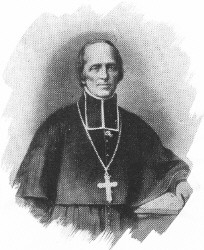 Msg Henri Marie Gaston de Bonnechose, archevque de Carcassonne de 1848  1858 puis archevque de Rouen de 1858  1888.