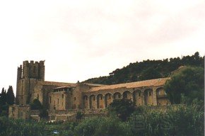 L'abbaye de Lagrasse - Cliquer pour agrandir