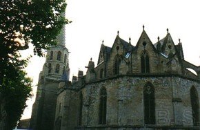 La cathdrale de Mirepoix - Cliquer pour agrandir