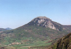 Le mont Bugarach - Cliquer pour agrandir