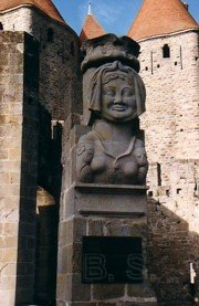 La cit de Carcassonne, Dame Carcas - Cliquer pour agrandir
