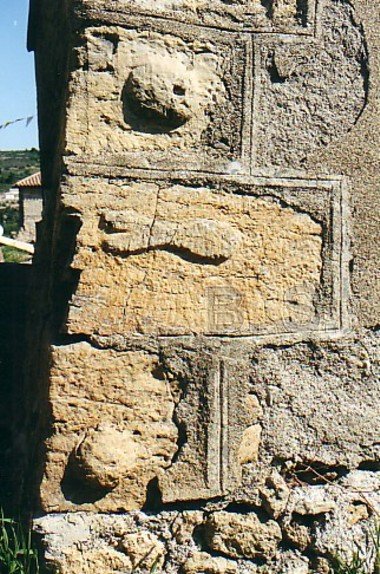 Le mur extrieur de l'glise de Durban