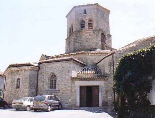 L'glise heptagonale de Rieux-Minervois