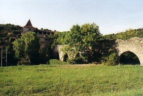 L'abbaye de Saint Polycarpe et son aqueduc - Cliquer pour agrandir