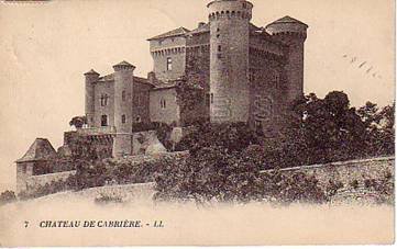 Le château de Cabrière, propriété d'Emma Calvé