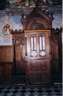Eglise de Rennes-le-Château, le confessionnal