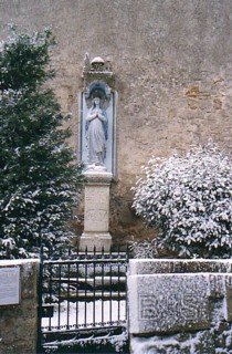 Rennes-le-Chteau, le pilier de la Vierge